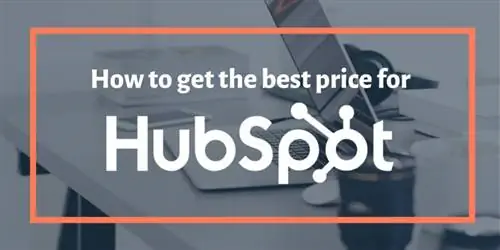 Как получить лучшую цену на HubSpot