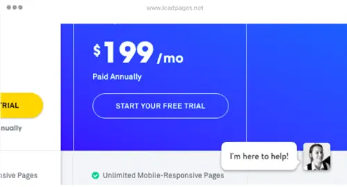 Приветственный бот LeadPages