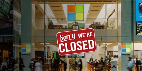 Microsoft применяет «новый подход к розничной торговле», закрывая все свои физические магазины