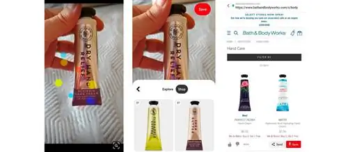 Pinterest связывает визуальный поиск со вкладкой «Магазин», чтобы упростить покупку