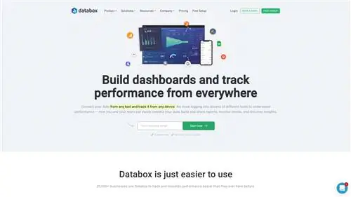 Домашняя страница DataBox