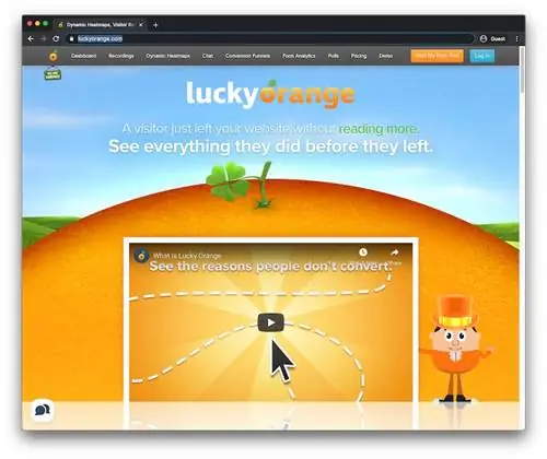 LuckyOrange - незаменимый SaaS-инструмент №7 для маркетинга