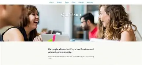 Лучшая страница команды на Etsy Лучшая страница команды на Etsy