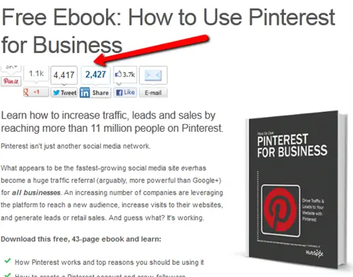 Электронная книга Hubspot Pinterest