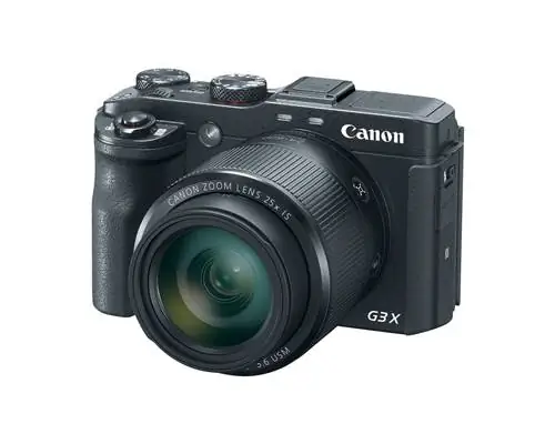 Новое оборудование: камера Canon PowerShot G3 X оснащена объективом 24–600 мм F/2,8–5,6 (эквивалентным)