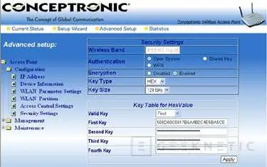 Обзор Geeknetic Conceptronic 2 C54APT Беспроводная точка доступа 802.11g Обзор Geeknetic Conceptronic 2 C54APT Беспроводная точка доступа 802.11g