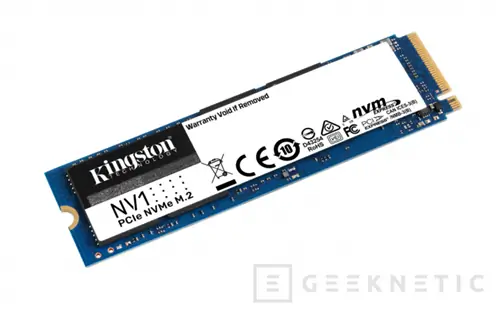 Geeknetic До 2 ТБ на новых твердотельных накопителях NVMe Kingston NV1 2 начального уровня