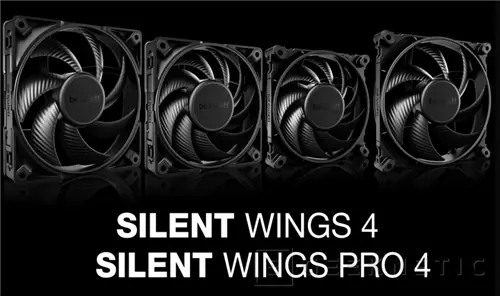 Geeknetic Новые фанаты, будь тише! Silent Wings 4 и Silent Wings Pro 4 с более высокими максимальными оборотами и более низким уровнем шума 1