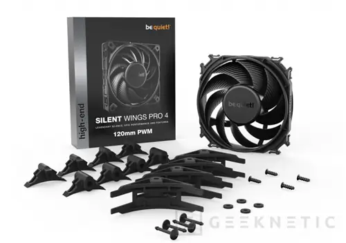 Geeknetic Новые фанаты, будь тише! Silent Wings 4 и Silent Wings Pro 4 с более высокими максимальными оборотами и более низким уровнем шума 4