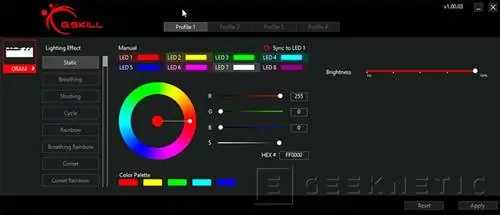 Geeknetic Обзор памяти DDR4 G. Skill Trident Z Royal 3200C16 8