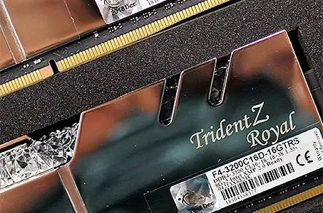 Обзор памяти G.Skill Trident Z Royal 3200C16 DDR4