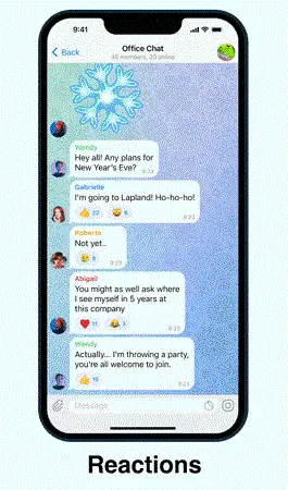 Geeknetic Telegram добавляет реакции на сообщения, скрытые сообщения, переводчик сообщений и пользовательские QR-коды 2
