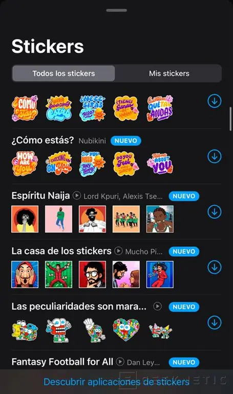 Geeknetic WhatsApp включает возможность создавать собственные стикеры из версии Web 3