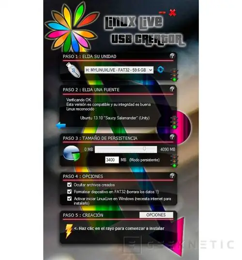 Geeknetic Как создать загрузочный диск Linux с помощью Linux Live USB Creator 3 Geeknetic Как создать загрузочный диск Linux с помощью Linux Live USB Creator 3