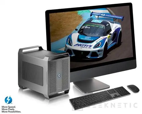 Geeknetic AKiTiO Node Duo позволяет разместить 2 видеокарты и заряжать устройства одновременно 1 Geeknetic AKiTiO Node Duo позволяет разместить 2 видеокарты и заряжать устройства одновременно 1