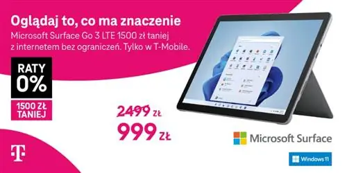 Поверхность Go 3 LTE