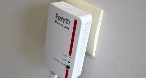 Интернет из розетки? Тест Фрица! Powerline 1000E