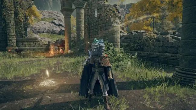 Игрок Elden Ring посещает церковь Элле