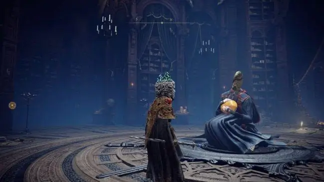 Игрок Elden Ring в гостях у Ренналы