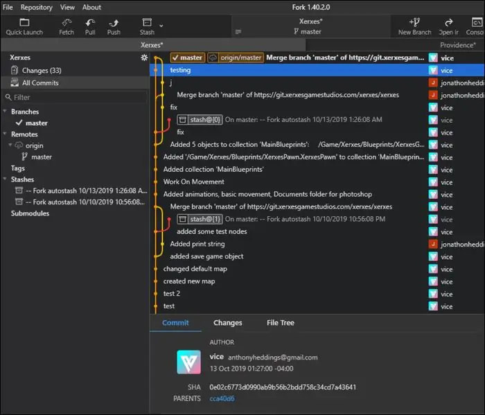 форк git клиент