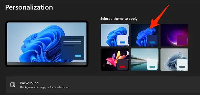Выберите тему Windows (темную) в настройках Windows 11 Выберите тему Windows (темную) в настройках Windows 11