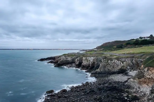 тональное изображение с зеленью и синим цветом