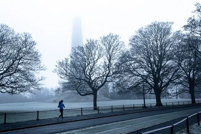 туманный монохромный день