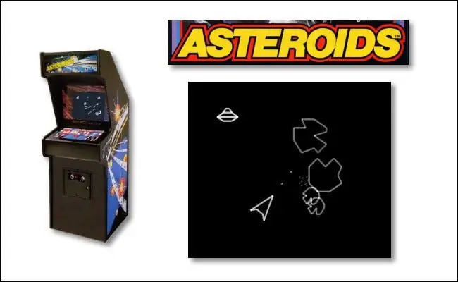 Atari’s Asteroids - аркадная игра 1979 года Atari’s Asteroids - аркадная игра 1979 года