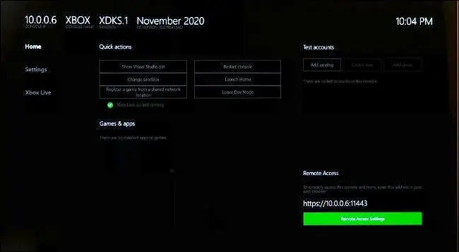 Дом разработчиков на Xbox Series X