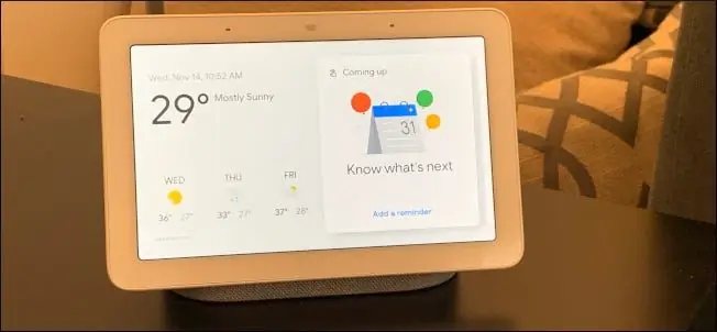 Можно ли поставить смарт-дисплей на микроволновую печь?