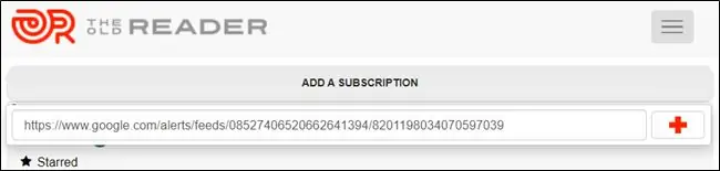 Вставьте URL-адрес в свою любимую RSS-ленту и наслаждайтесь просмотром всего в одном месте