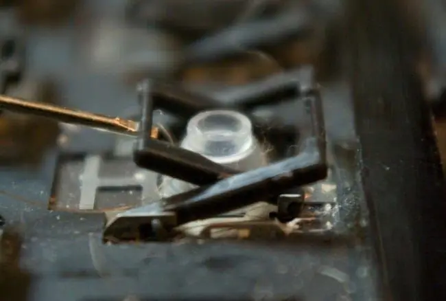 Убедитесь, что вы чистите под любыми переключателями