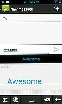Приложение также поддерживает некоторые жесты, позволяющие сэкономить время. Например, удалить слово так же просто, как вычеркнуть его. Вы можете вставить разрыв строки, нарисовав горизонтально перевернутую букву «L» (‘˩‘), и соединить два слова, просто нарисовав горизонтальную линию между ними. Последний жест пригодится для случайно вставленных пробелов.