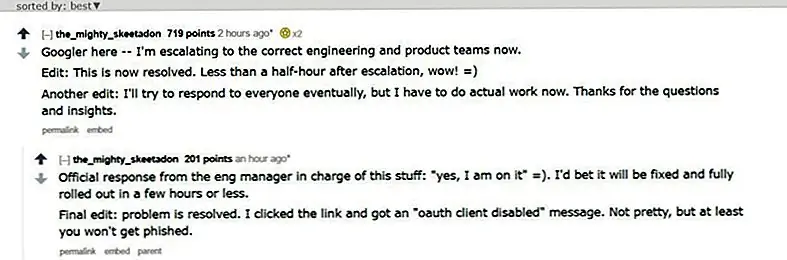 Мошенничество стало возможным, потому что Google не мешает пользователям называть приложения Google Docs, даже если это собственное имя. Будем надеяться, что они положат этому конец сейчас или сделают это в ближайшем будущем. Оставайтесь прилежными.