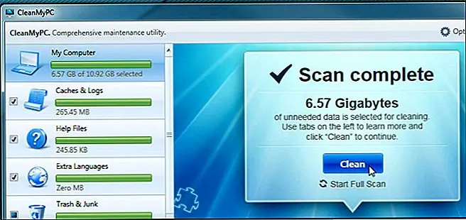 CleanMyPC переносит функции очистки системы CleanMyMac на Windows