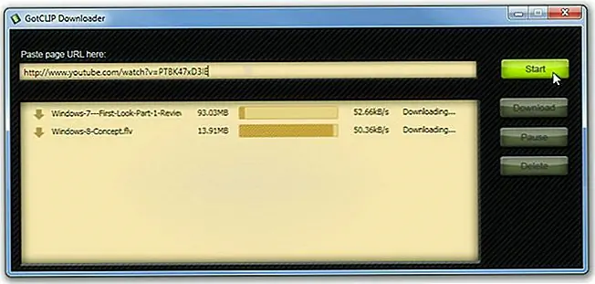 Скачать онлайн видео, встроенные в любом месте с GotClip