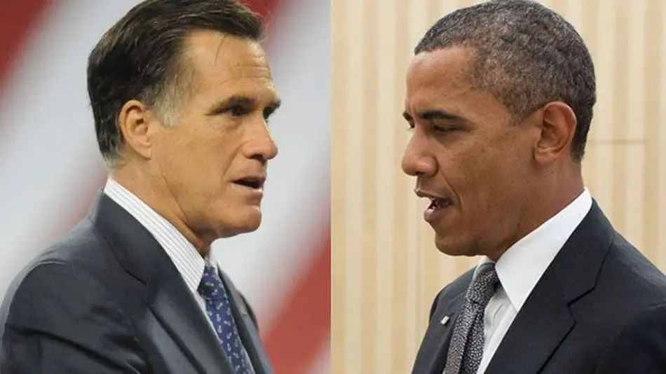 Обама и Ромни Корт Гик Голосовать