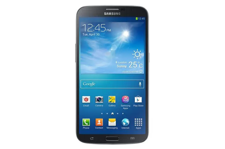 Прибытие в Европу и Россию в мае, Samsung Galaxy Mega 6.3 - самый большой из известных нам смартфонов. Он оснащен 6,3-дюймовым дисплеем с разрешением 720p. К нему присоединяется