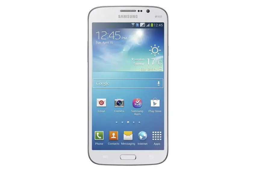 Samsung Galaxy Mega 5.8 имеет 5,8-дюймовый экран с разрешением 960 x 540