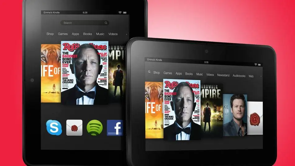 Следующие спецификации Amazon Kindle Fire HD могут включать дисплей 2560 X 1600