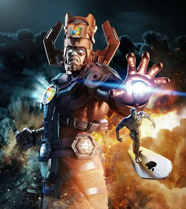 Предоставлено Microsoft Windows и Apple соответственно Изображения любезно предоставлены Роберто Вергати Сантосом