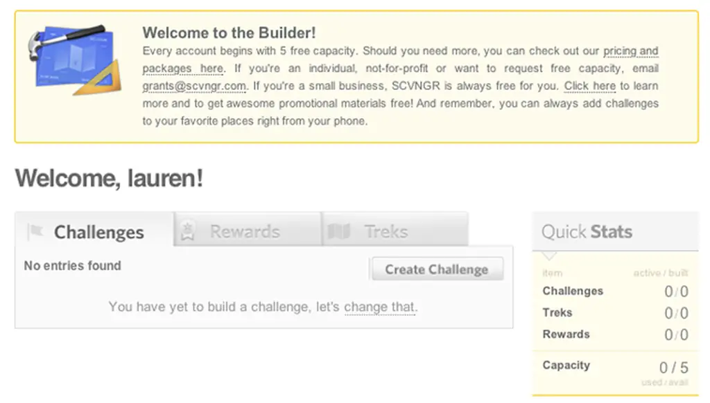 scvngr строитель
