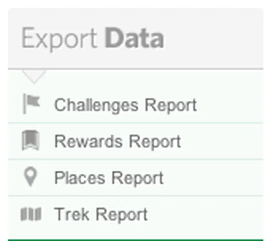 экспорт данных