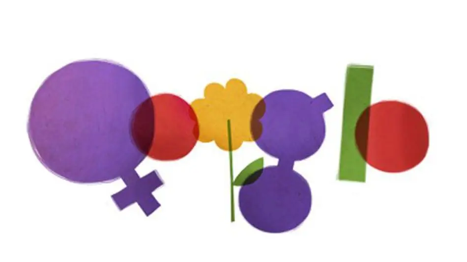 Google Doodle празднует женский день