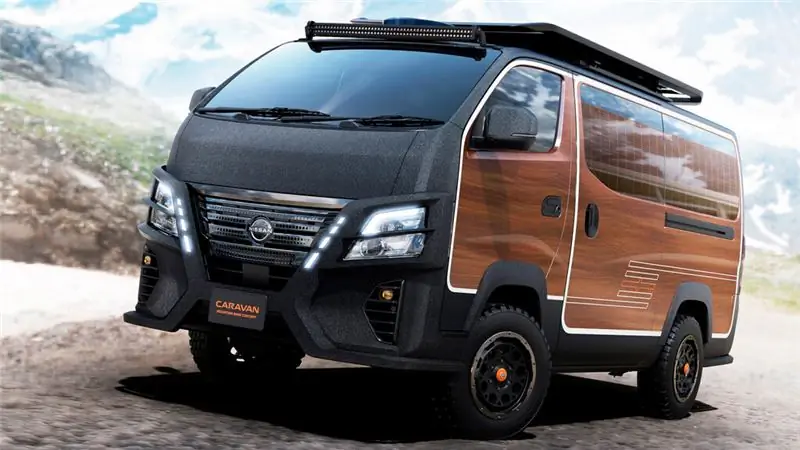 Nissan привезет два новых NV350 на автосалон в Токио