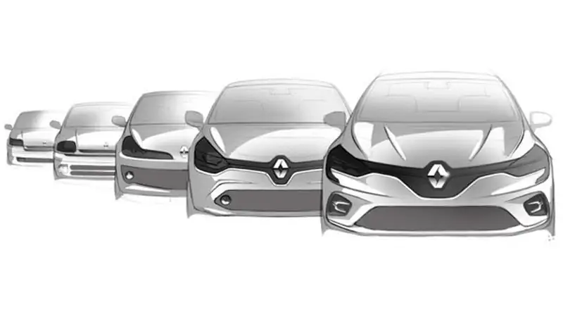 Renault отмечает 30-летие модели Clio