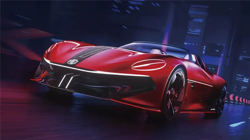 Концепт MG Cyberster, приближенный к реальности