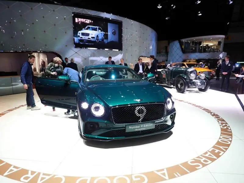 Bentley Continental GT Number 9 от Mulliner, дань уважения истории