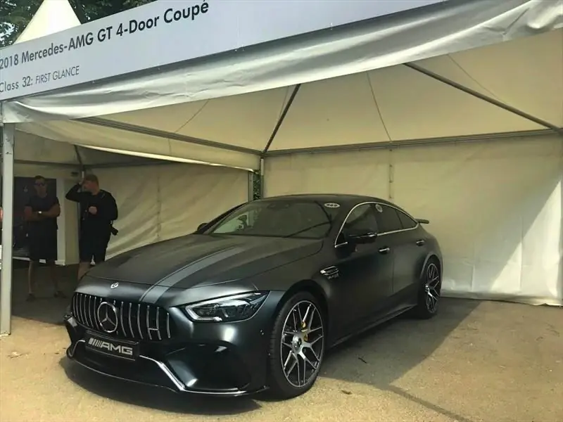 Это GT 4-Doors Coupé, самый дорогой Mercedes из всех