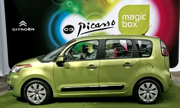 Citroën C3 Picasso: Премьера в Чили
